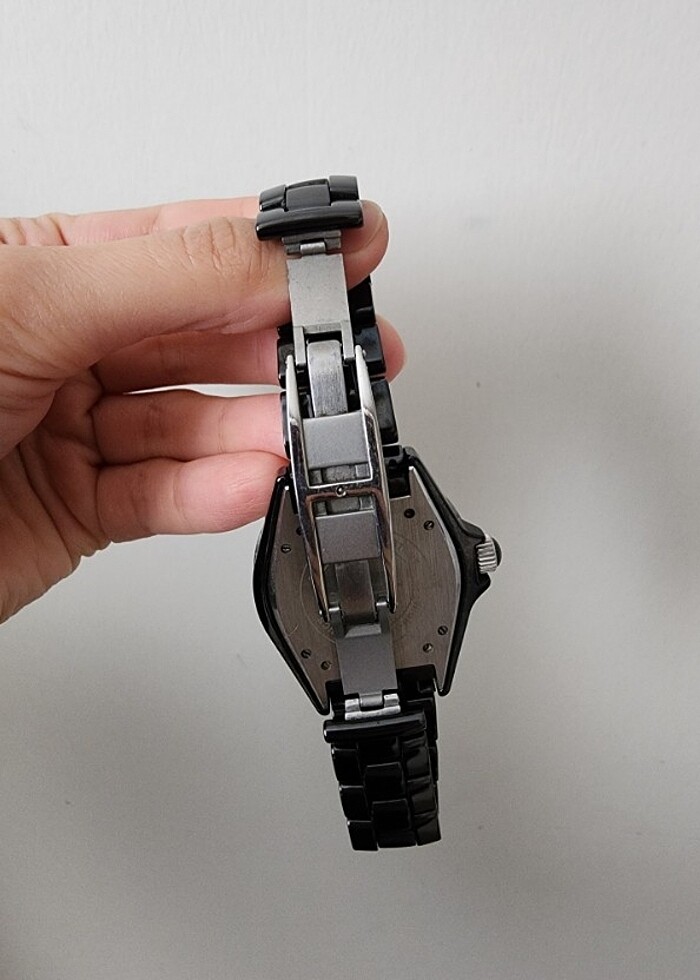 Sıfırdan farksız orijinal seramik bayan kol saati - Görsel 5