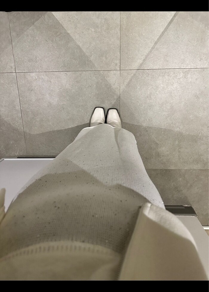 Zara pariltili etek - Görsel 2