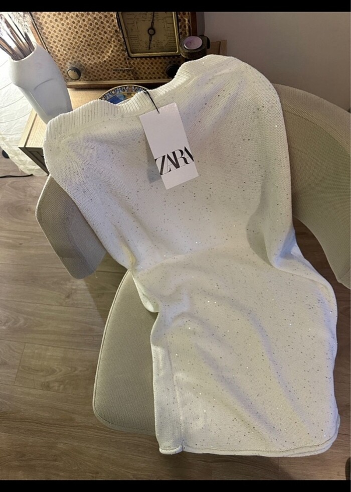 Zara pariltili etek - Görsel 3