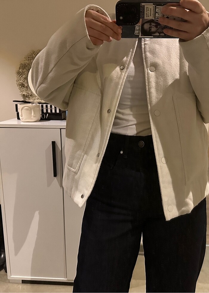 Massimo dutti bomber ceket s beden - Görsel 4