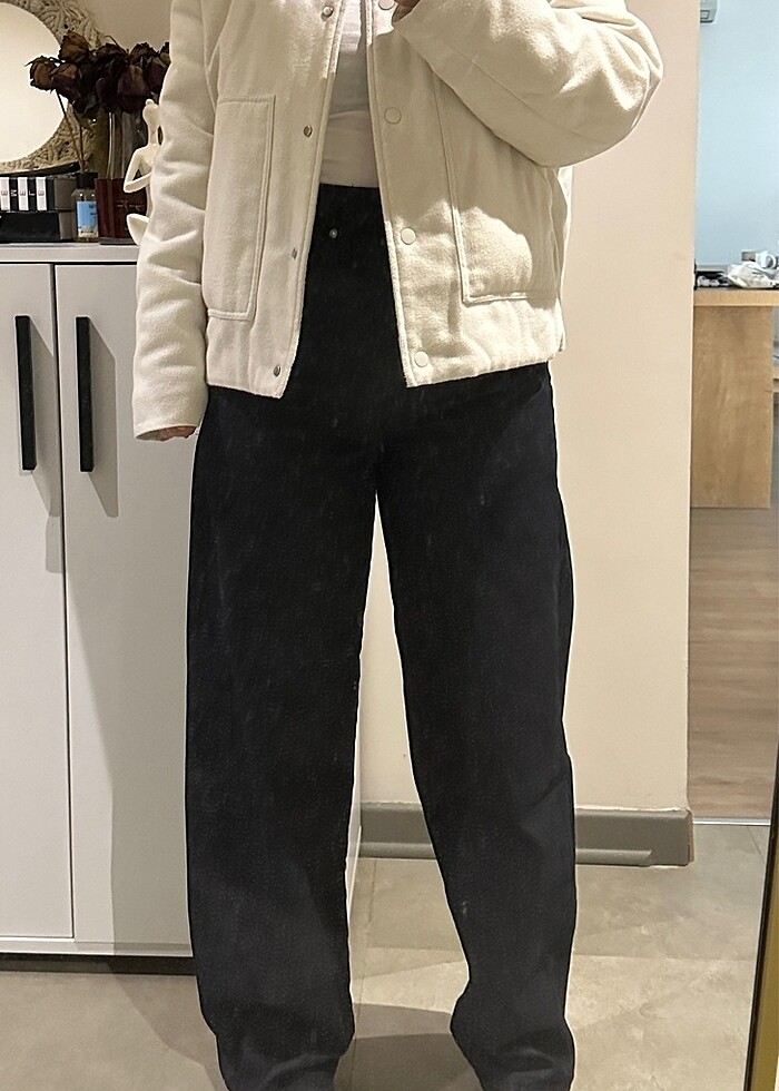 Massimo dutti bomber ceket s beden - Görsel 5
