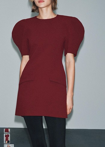 Zara zw collection elbise - Görsel 2