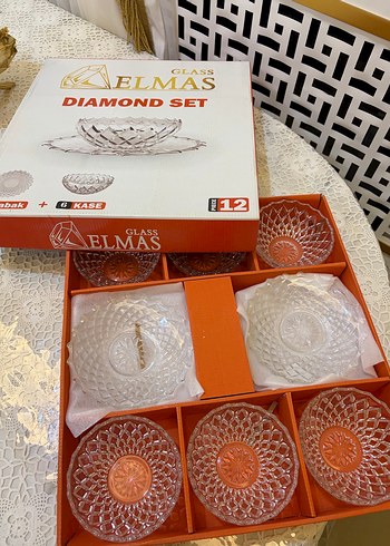 12 parça çerezlik kase - Görsel 3