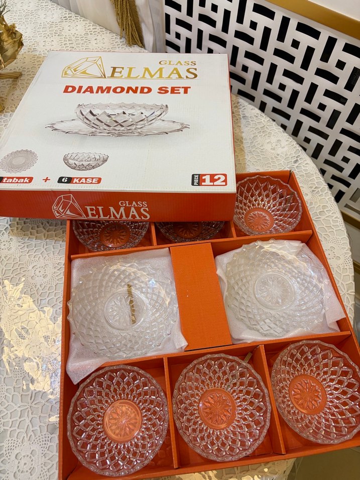 12 parça çerezlik kase - Görsel 3