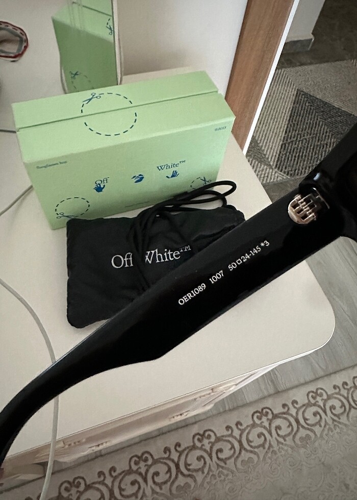 Off white gözlük - Görsel 3