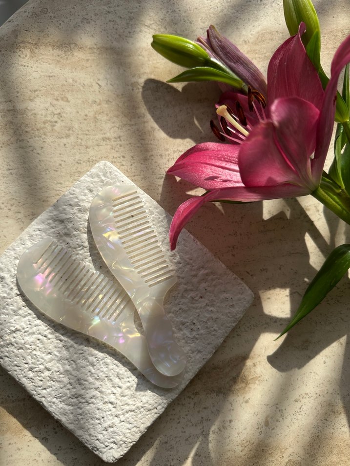 İnci Görünümlü Saç Tarak Seti - Görsel 2