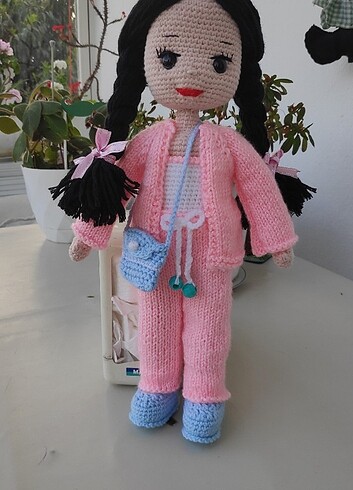  Beden Amigurumi bebek.