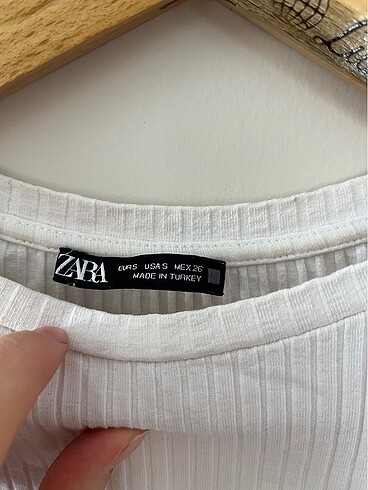 s Beden Zara Kısa Crop
