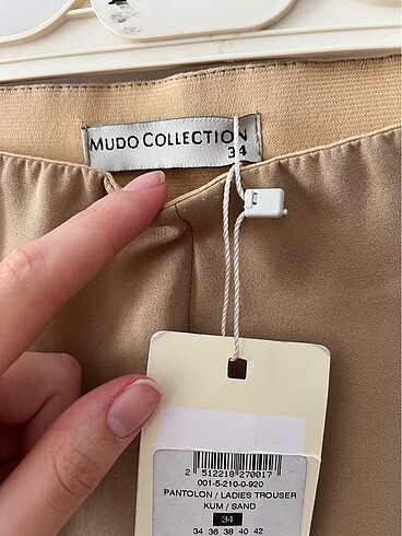 34 Beden Mudo Tayt Pantolon