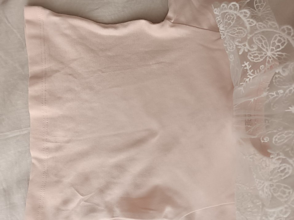 Kız Çocuk Dantel Nakışlı Bady - Görsel 4