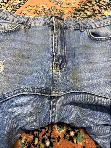 40 Beden lacivert Renk Mavi Yüksek Bel Straight Jeans