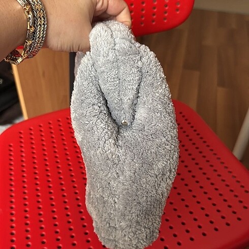 Beden gri Renk El Örmesi Portföy Çanta