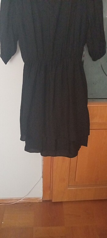 xl Beden Siyah günlük elbise 