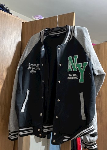 Kadın Gri Baskılı Düğmeli Sweatshirt