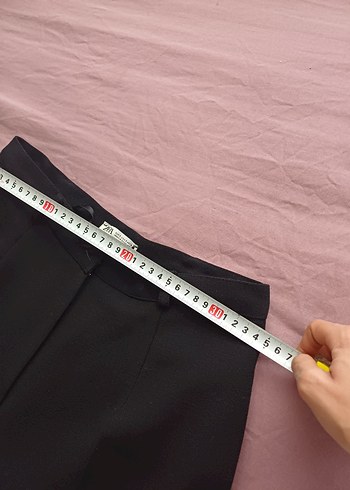 Zara ZARA Sİyah Kumaş Pantolon