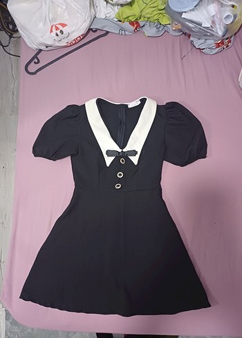 Coquette Kısa Elbise/ Gossip Girl Stili - Görsel 6