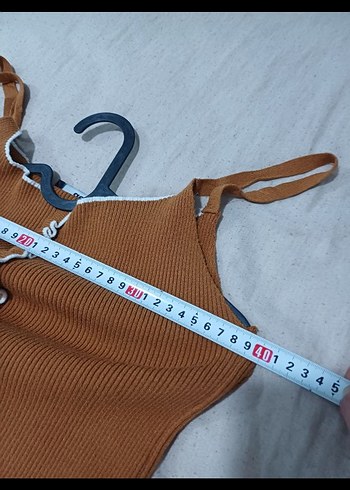 Adil Işık Taba Renk Fırfır Detaylı Bluz - Görsel 4