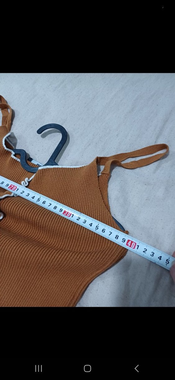 Adil Işık Taba Renk Fırfır Detaylı Bluz - Görsel 4