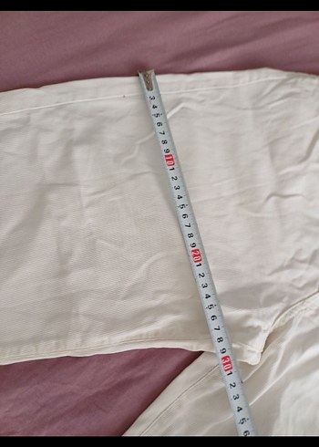 Emporio Armani Beyaz Slim Fit Denim Pantolon - Görsel 6