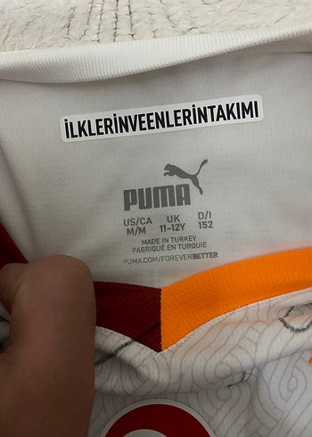Erkek Beyaz Kısa Kollu Galatasaray Forması Tüm Takım İmzalı - Görsel 2