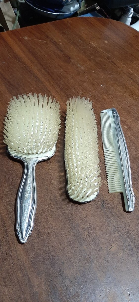 MERAKLISINA ESKİLERDEN NOSTALJİ VİNTAGE... 800 AYAR GÜMÜŞ 3 LÜ - Görsel 3