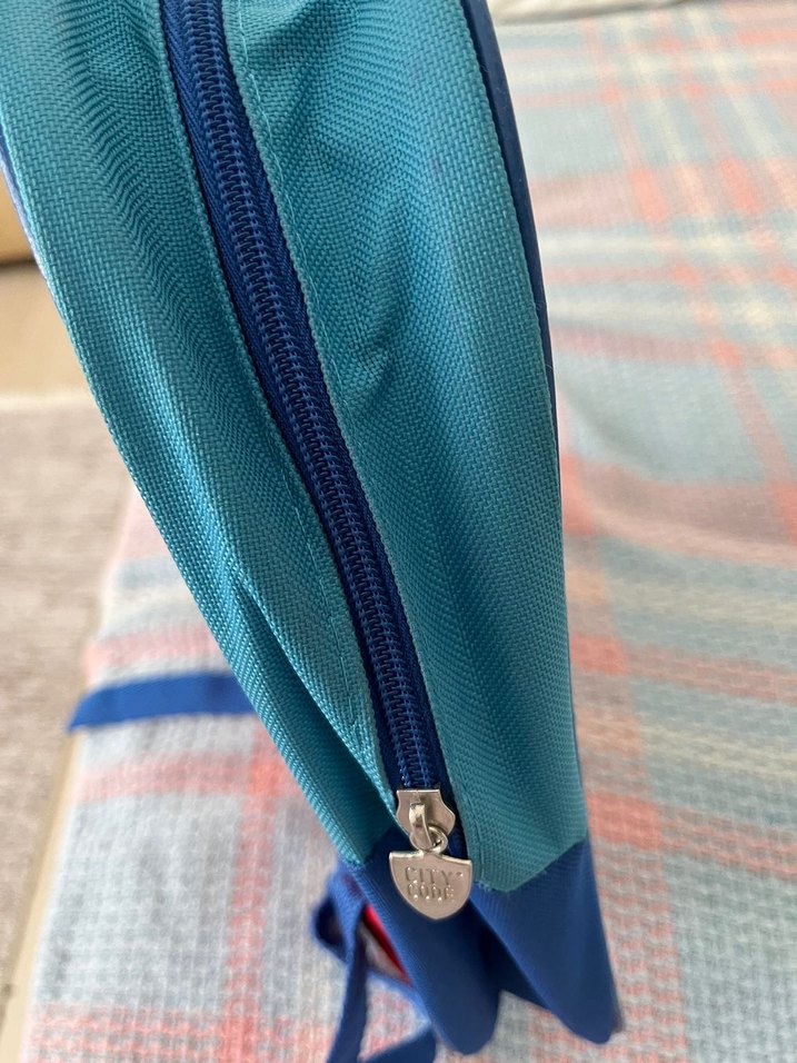 Renkli Mavi Çocuk Okul Çantası - Görsel 3