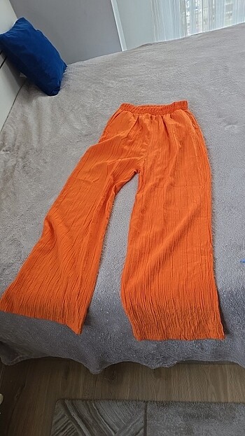Fitilli yazlık kumaştan pantolon