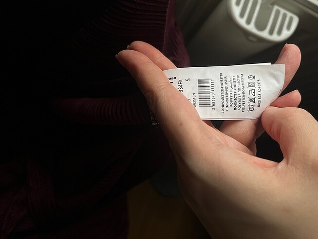 Kadife Görünümlü Elbise - Görsel 7