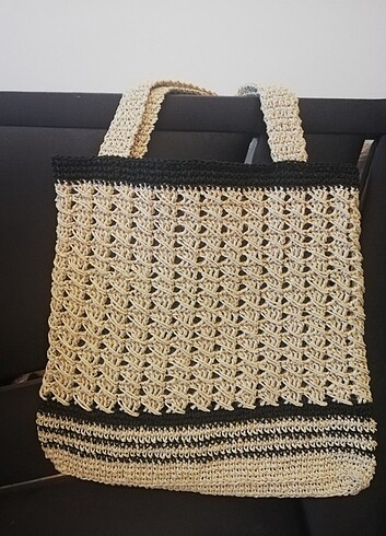 Zara Zara model örgü çanta