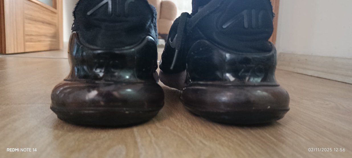 Siyah Nike Erkek Spor Ayakkabı 27C İTHAL 42 NUMARA - Görsel 2