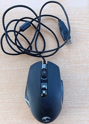  Beden Everest Rage-X2 Siyah 6400 DPİ Mouse