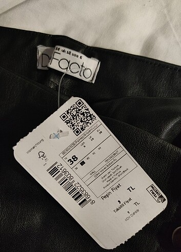 Defacto Deri Şort - Görsel 5