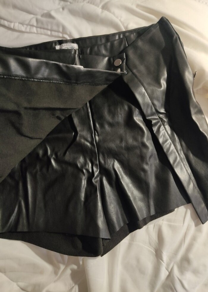 Defacto Deri Şort  - Görsel 2