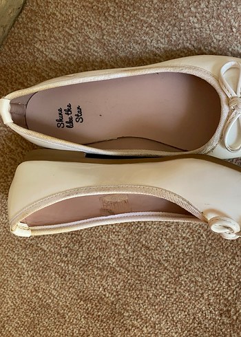 Beyaz Fiyonklu Kız Çocuk Babet - Görsel 3