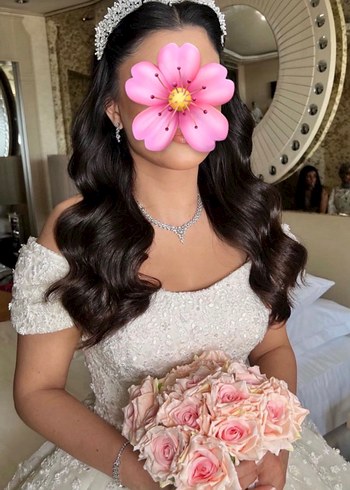 Straplez Midi Bohem Gelinlik - Görsel 3