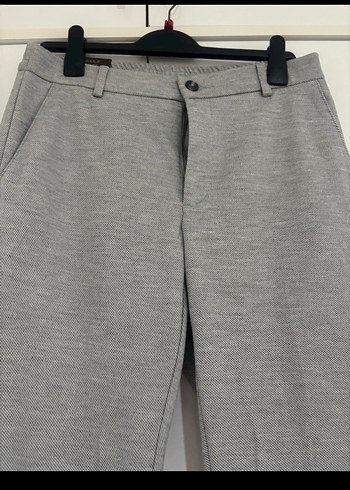 Gri Erkek Regular Fit Ofis Pantolonu - Görsel 2