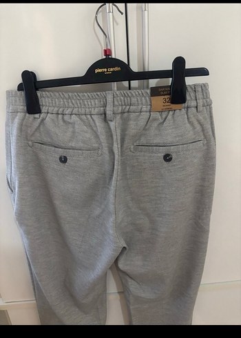 Gri Regular Fit Erkek Pantolon - Görsel 3