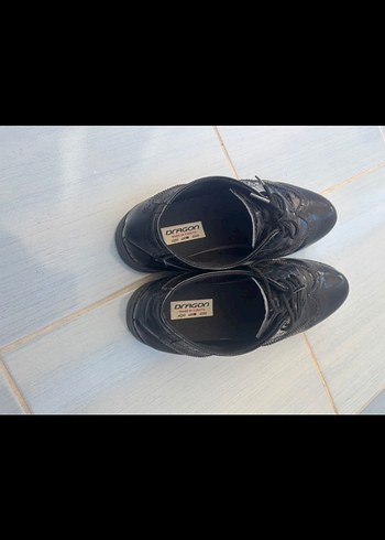 Klasik Siyah Rugan Erkek Ayakkabı - Görsel 5