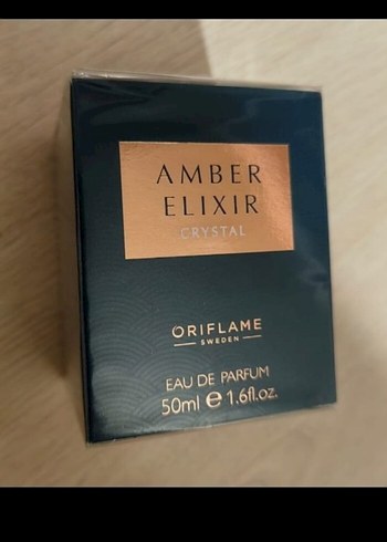 Oriflame Amber Elixir Crystal Kadın Parfümü 50ml