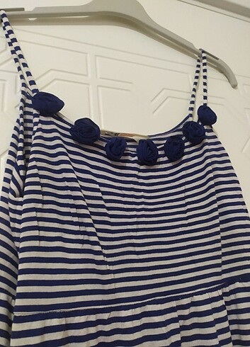 11 12 yaş çocuk askılı elbise - Görsel 3