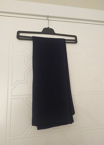 Gece mavisi / lacivert şal - Görsel 2