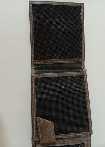 Kahverengi Hakiki Deri Erkek Cüzdanı - Görsel 4