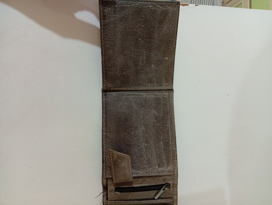 Kahverengi Hakiki Deri Erkek Cüzdanı - Görsel 3