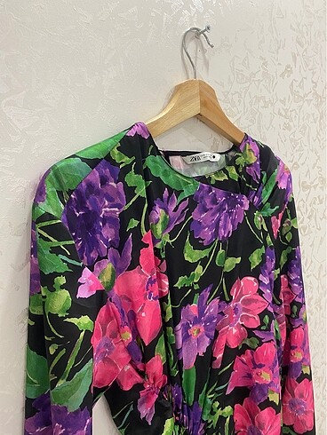 Zara Saten Elbise