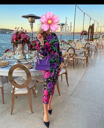 Zara Zara Saten Elbise