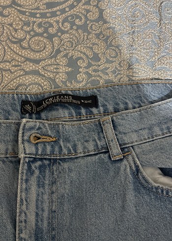 LC Waikiki Gri Mavi Kadın Salaş Kot Pantolon