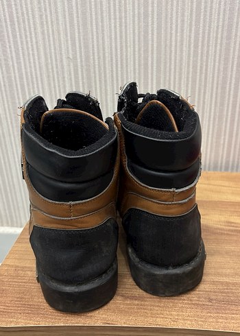 Kahverengi Deri Biker Botlar - Görsel 3