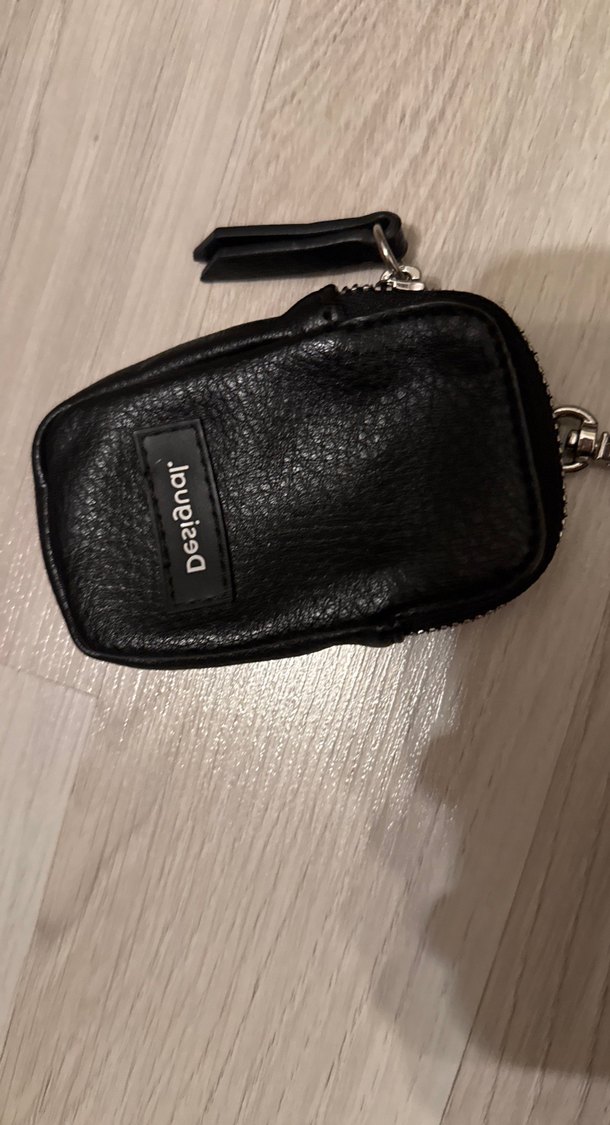 Desigual Siyah Deri Kadın Çapraz Çanta Çift askılı - Görsel 4