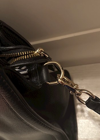 Kate Spade Siyah Deri Kadın Çantası - Görsel 5