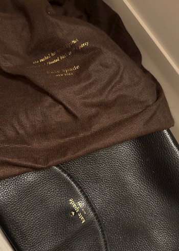 Kate Spade Siyah Deri Kadın Çantası - Görsel 9